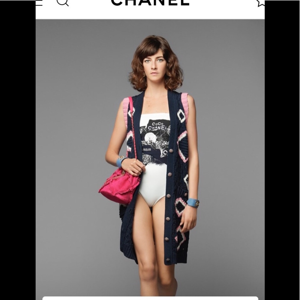 Chanel swimming suit 38
